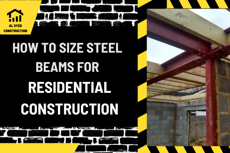 How to Size Steel Beams for Residential Construction