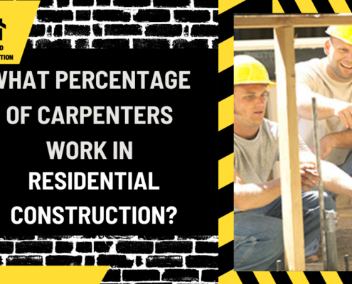 What Percentage of Carpenters Work in Residential Construction