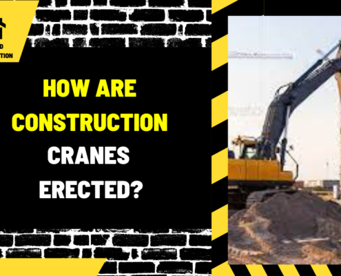 How are Construction Cranes Erected?