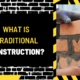 What is Traditional Construction