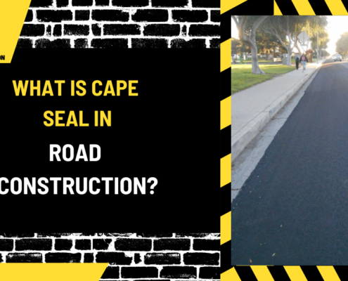 What is Cape Seal in Road Construction