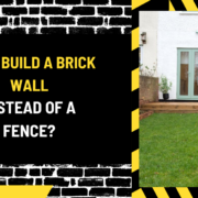 Can I Build a Brick Wall Instead of a Fence? Comprehensive Guide