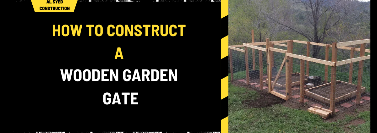 How to Construct a Wooden Garden Gate