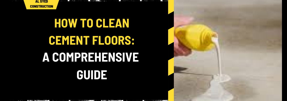 How to Clean Cement Floors: A Comprehensive Guide