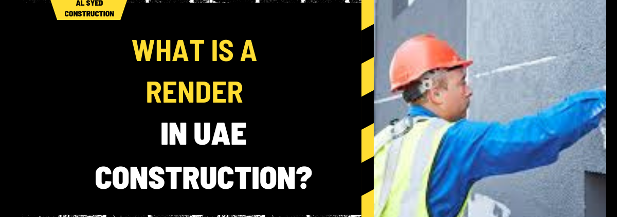 What is a Render in UAE Construction