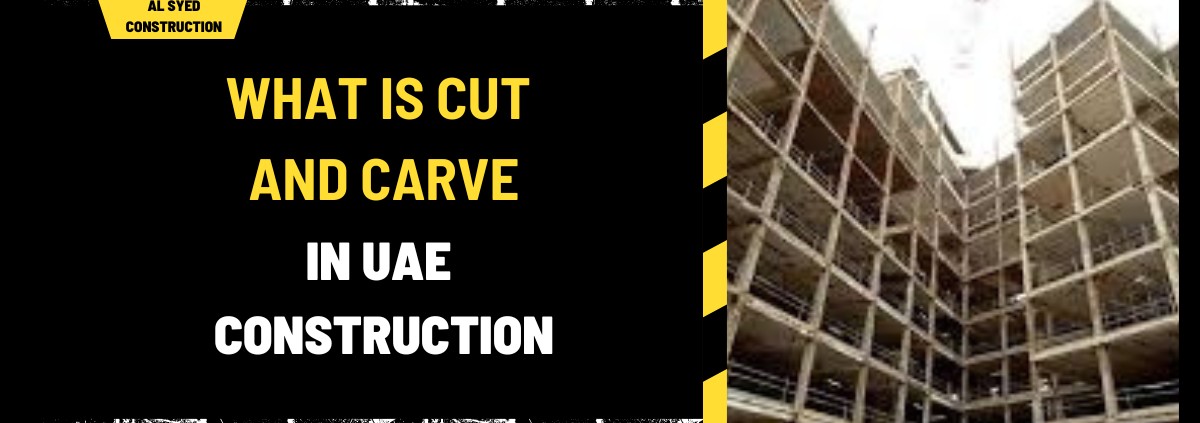 What Is Cut and Carve in UAE Construction? An In-Depth Analysis