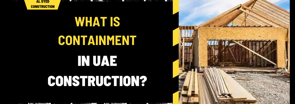 What is Containment in UAE Construction? A Comprehensive Guide