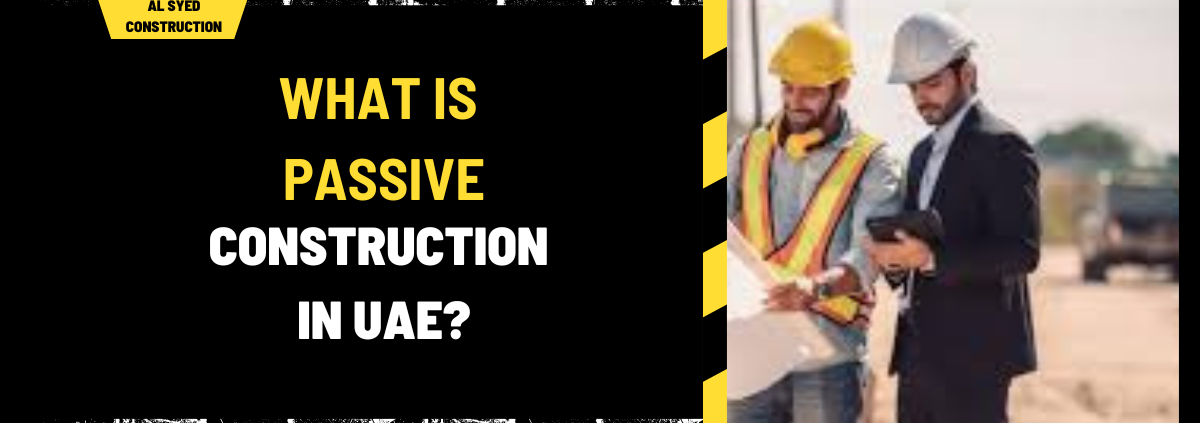 What Is Passive Construction in UAE