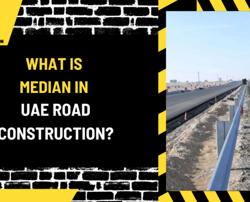 What is Median in UAE Road Construction