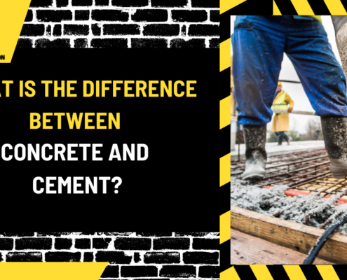 What is the Difference Between Concrete and Cement