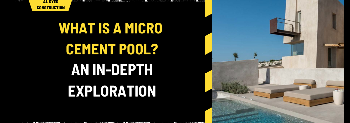 What is a Micro Cement Pool? An In-Depth Exploration