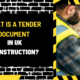 What is a Tender Document in UK Construction? An In-Depth Overview