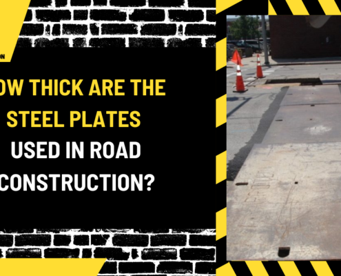 How Thick Are the Steel Plates Used in Road Construction