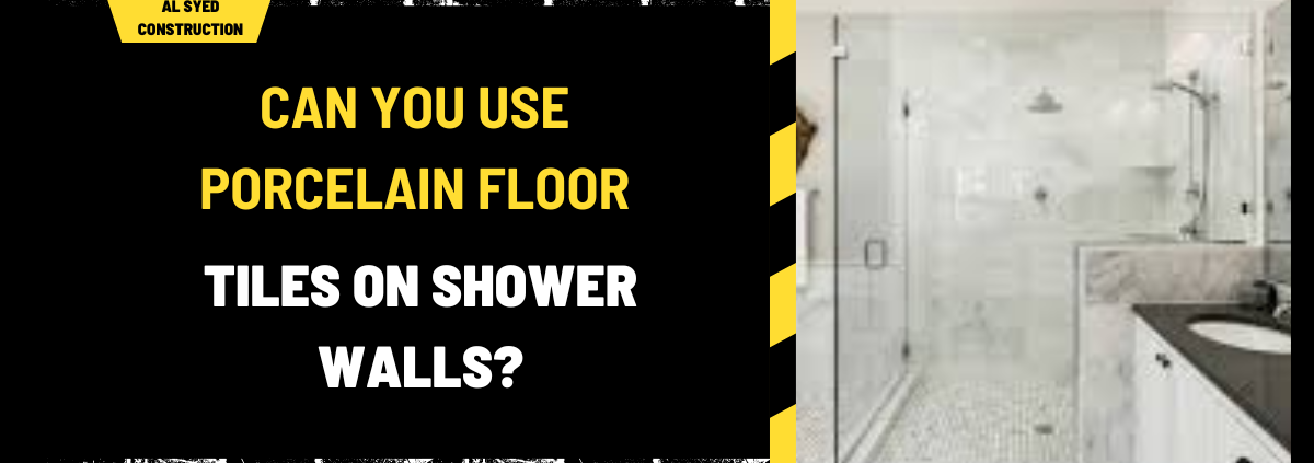 Can You Use Porcelain Floor Tiles on Shower Walls