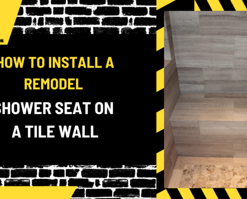 How to Install a Remodel Shower Seat on a Tile Wall