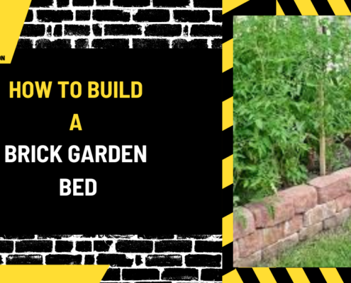 How to Build a Brick Garden Bed