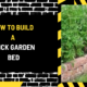 How to Build a Brick Garden Bed