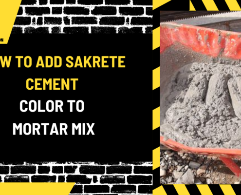 How to Add Sakrete Cement Color to Mortar Mix: A Step-by-Step Guide