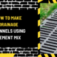 How to Make Drainage Channels Using Cement Mix: A Comprehensive Guide