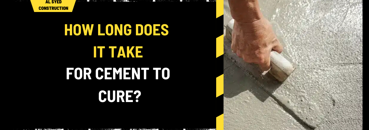 How Long Does It Take for Cement to Cure? A Comprehensive Guide