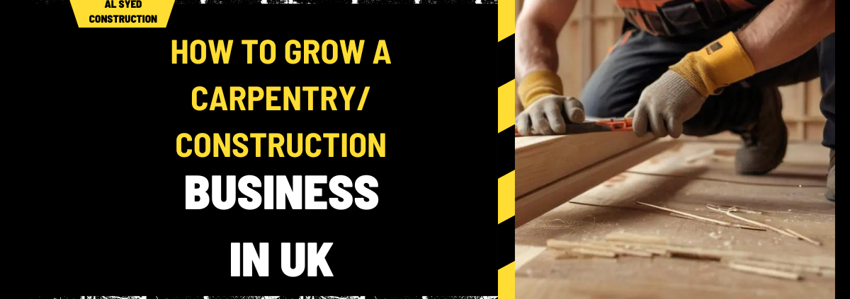 How to Grow a Carpentry/Construction Business in UK: A Comprehensive Guide