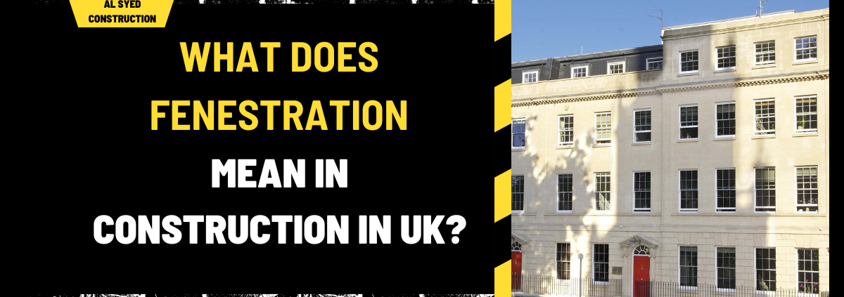 What Does Fenestration Mean in Construction in UK