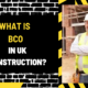 What is BCO in UK Construction