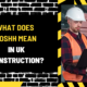 What Does COSHH Mean in UK Construction