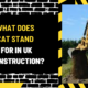 What Does CAT Stand for in UK Construction