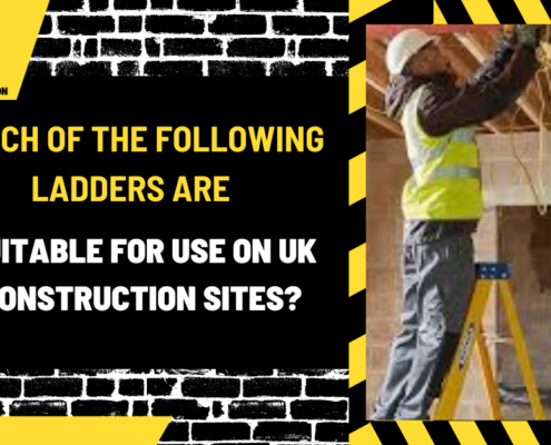 Which of the Following Ladders Are Suitable for Use on UK Construction Sites