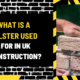 What Is a Bolster Used For in UK Construction? A Comprehensive Guide