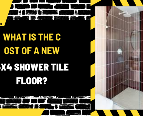 What is the Cost of a New 4x4 Shower Tile Floor