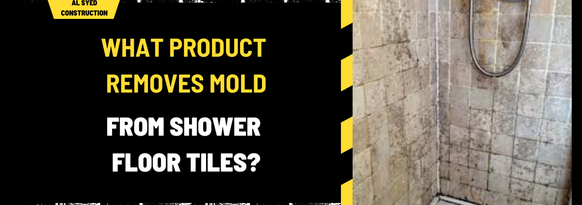 What Product Removes Mold from Shower Floor Tiles