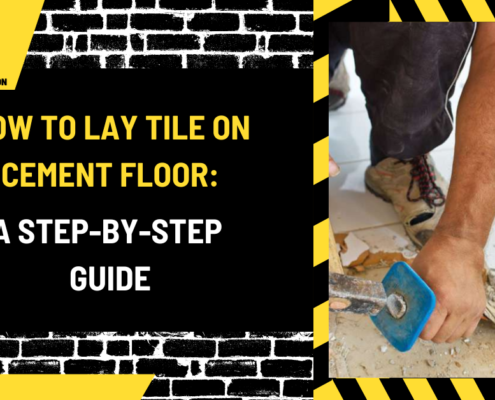 How to Lay Tile on Cement Floor: A Step-by-Step Guide