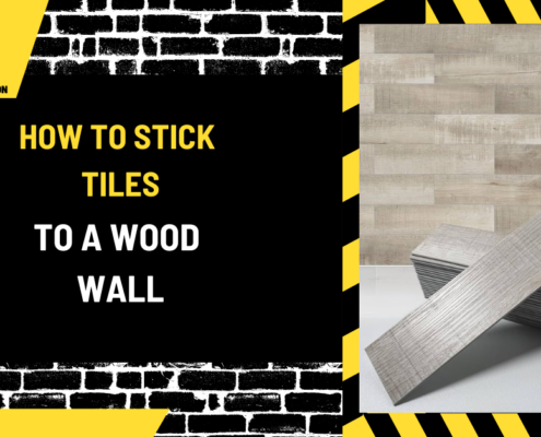 How to Stick Tiles to a Wood Wall