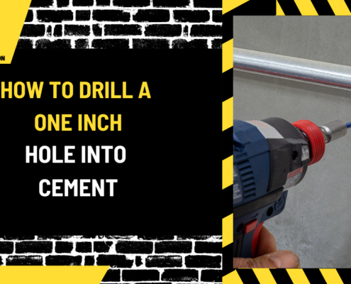 How to Drill a One Inch Hole into Cement: A Comprehensive Guide