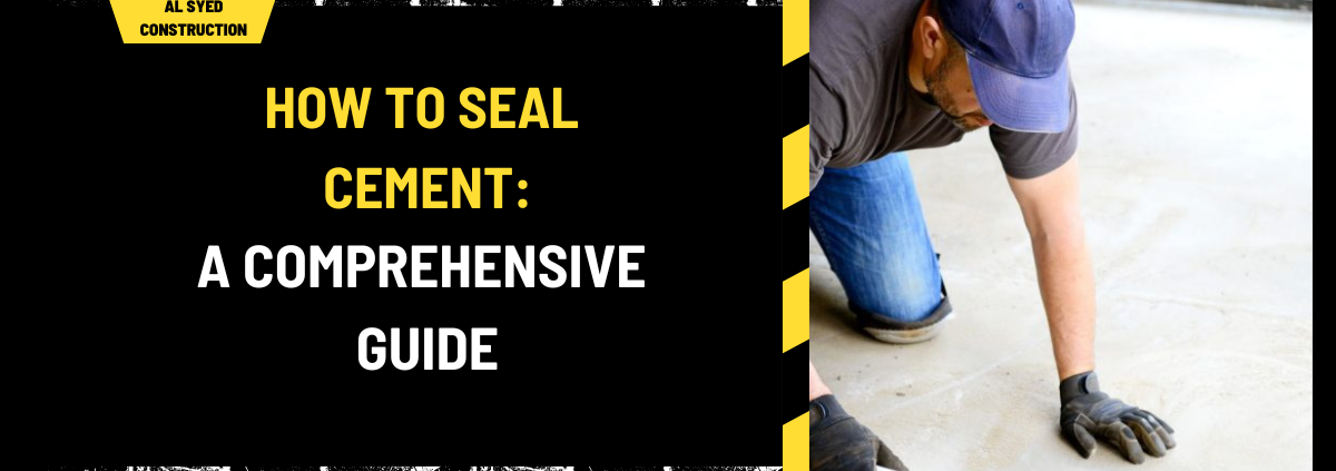 How to Seal Cement: A Comprehensive Guide