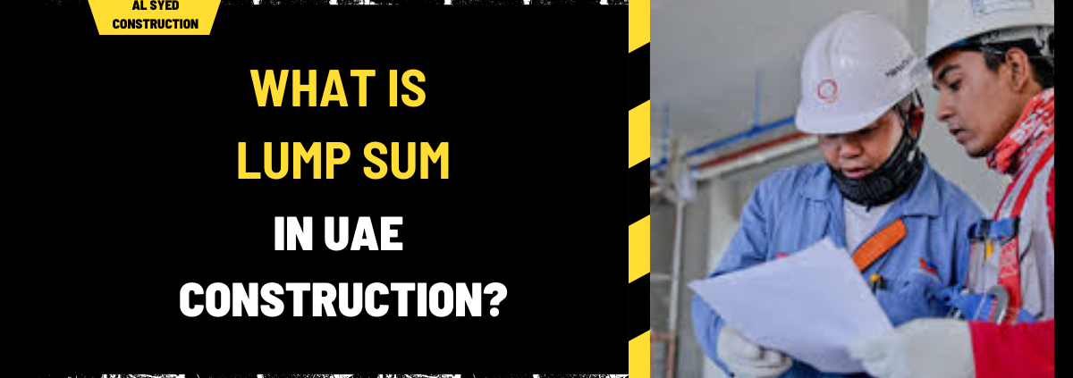 What is Lump Sum in UAE Construction