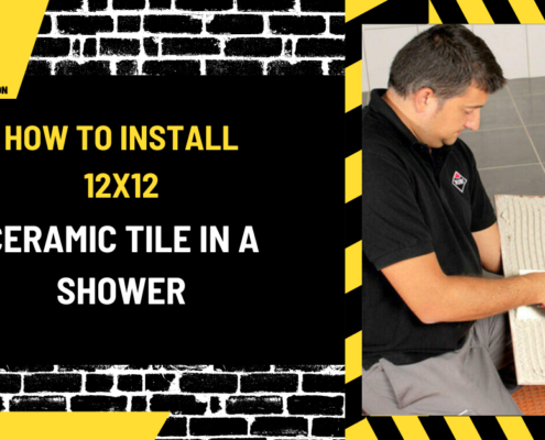 How to Install 12x12 Ceramic Tile in a Shower