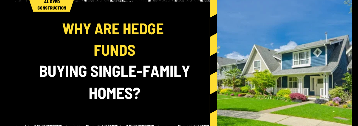 Why Are Hedge Funds Buying Single-Family Homes