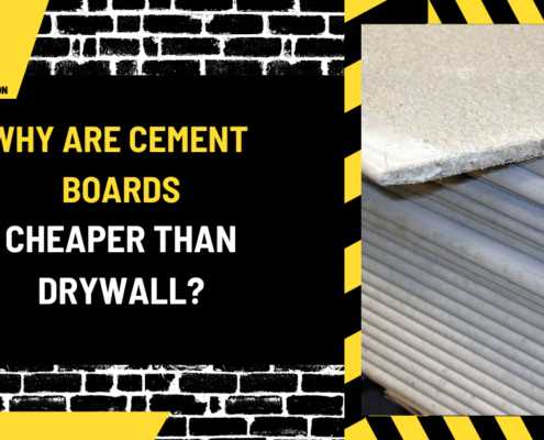 Why Are Cement Boards Cheaper Than Drywall? An In-Depth Analysis