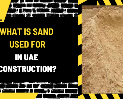 What Is Sand Used for in UAE Construction