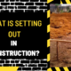 What is Setting Out in Construction