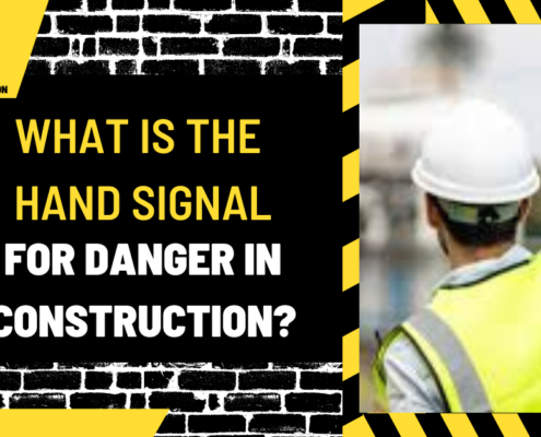 What is the Hand Signal for Danger in Construction