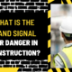 What is the Hand Signal for Danger in Construction