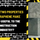 Which Two Properties of Graphene Make It So Useful to the Construction Industry