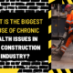 What is the Biggest Cause of Chronic Health Issues in the Construction Industry