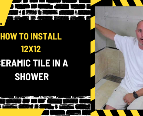 How to Install 12x12 Ceramic Tile in a Shower: A Comprehensive Guide