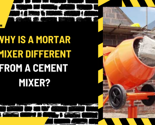 Why Is a Mortar Mixer Different from a Cement Mixer? A Comprehensive Guide