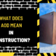 What Does AOD Mean in Construction? A Comprehensive Overview